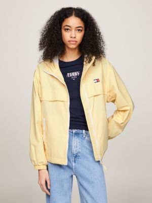 | Hooded Chicago Hilfiger White | Colour-Blocked Tommy Windbreaker