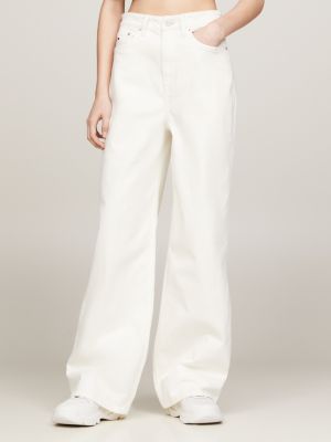 Lu Logo Wide Leg Active Pants: Loose Fit Flared Trousers For Women