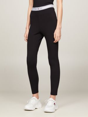 Tommy Hilfiger Leggins Lado Logótipo Leggins cinzento - Esdemarca