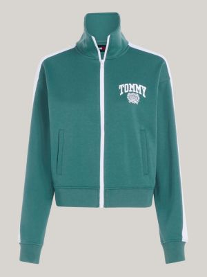 Teal track jacket sale