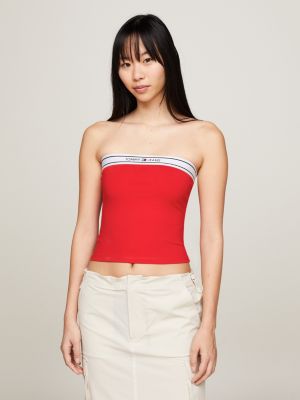 Logo Waistband Bandeau, Tommy Hilfiger