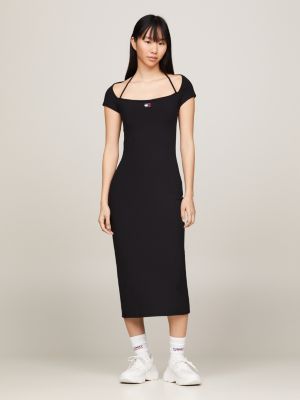 The Ribbed Midi Dress