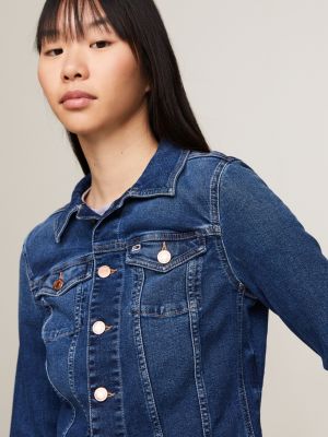 Skinny hot sale denim jacket