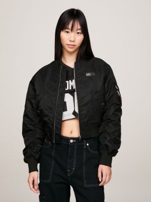 Bomber Tommy Remastered logo ton sur ton NOIR Tommy Hilfiger