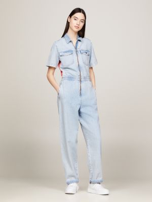 Denim boiler best sale suit shorts