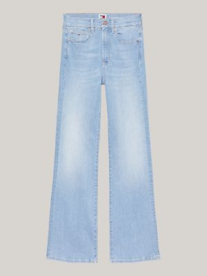Curve Sylvia ausgestellte Jeans mit hohem Bund | Denim | Tommy 