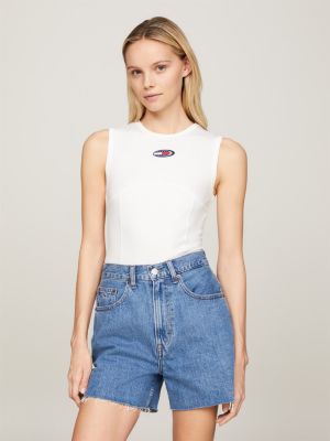 Tommy hilfiger shorts and crop clearance top