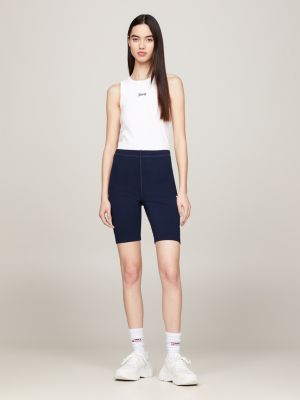 Navy blue hot sale biker shorts