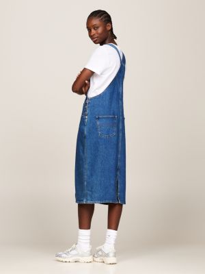 Robe salopette midi en denim Denim Tommy Hilfiger