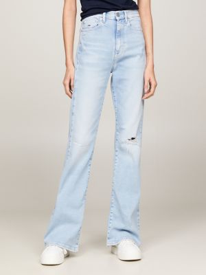 Sylvia High Rise Skinny Flared Leg Jeans | Denim | Tommy Hilfiger