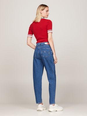 High waisted jeans tommy hilfiger online