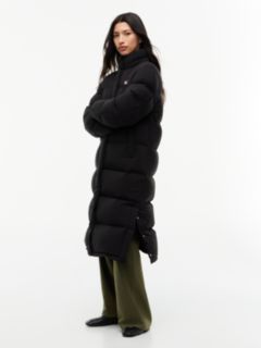 Down Longline Alaska Puffer Coat — Black 6