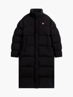 Down Longline Alaska Puffer Coat — Black 9