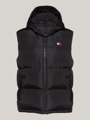 Puffer hooded vest best sale