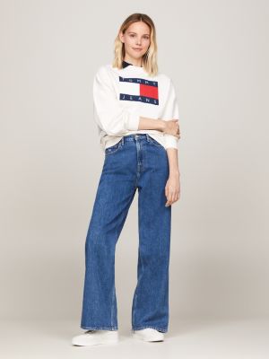 Claire High Rise Wide Leg Jeans | Denim | Tommy Hilfiger