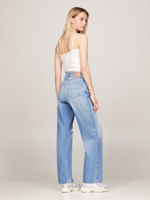 Betsy Baggy Jeans mit mittelhohem Bund