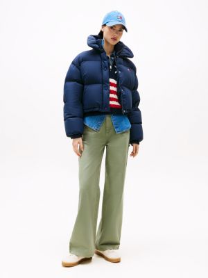 green claire high rise carpenter trousers for women tommy jeans