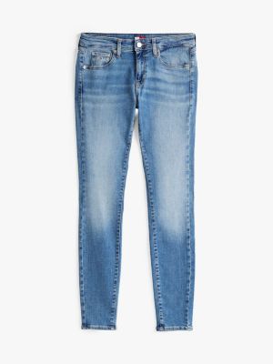 denim low rise skinny jeans for women tommy jeans