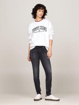 Nora Faded Mid Rise Skinny Jeans