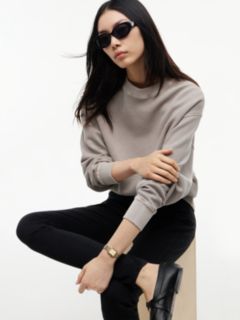 Sylvia High Rise Skinny Jeans — Black 4