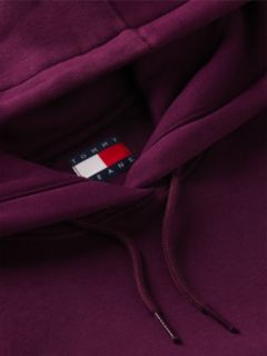 Flag Embroidery Fleece Drawstring Hoody — Purple 6