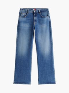 Mia Mid Rise Relaxed Straight Jeans — Blue 6