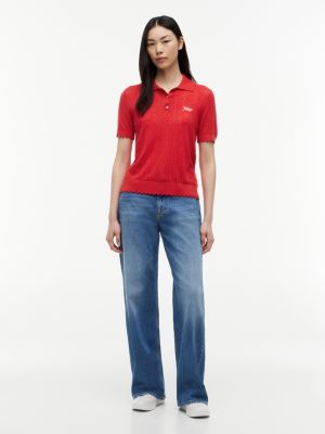 Mia Mid Rise Relaxed Straight Jeans