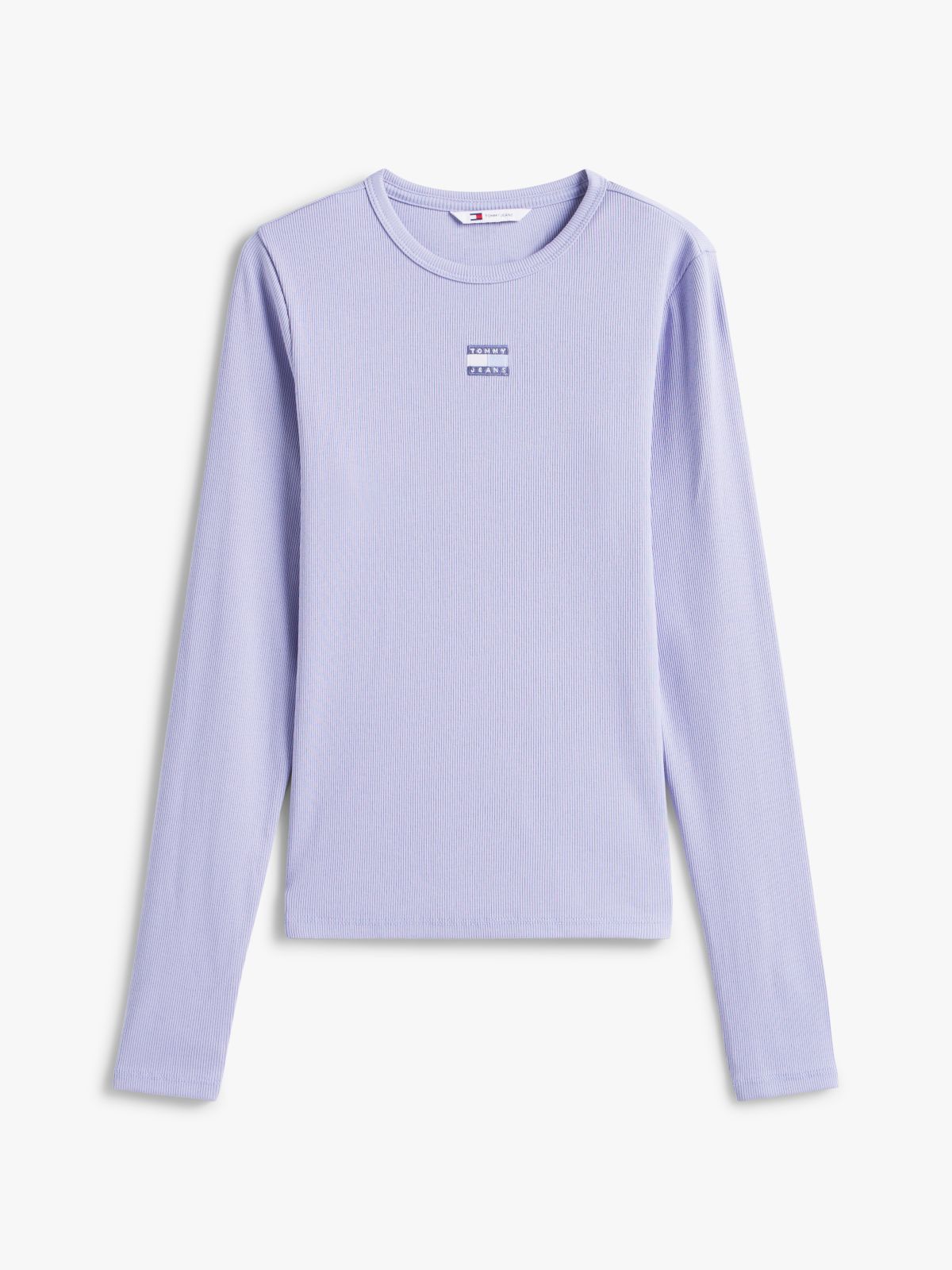 Tommy Badge Slim Long Sleeve T-Shirt — Blue