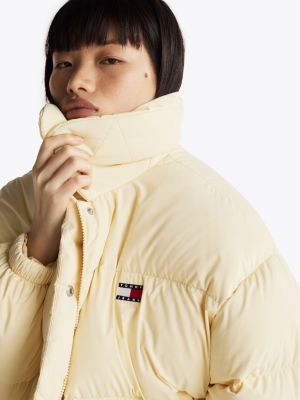 Black and yellow tommy hilfiger jacket sale