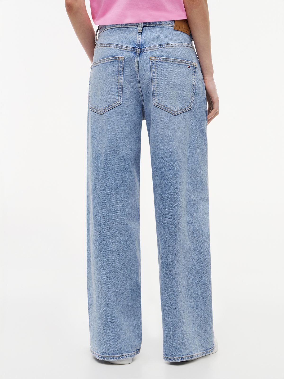 Charlie Mid Rise Loose Jeans — Blue