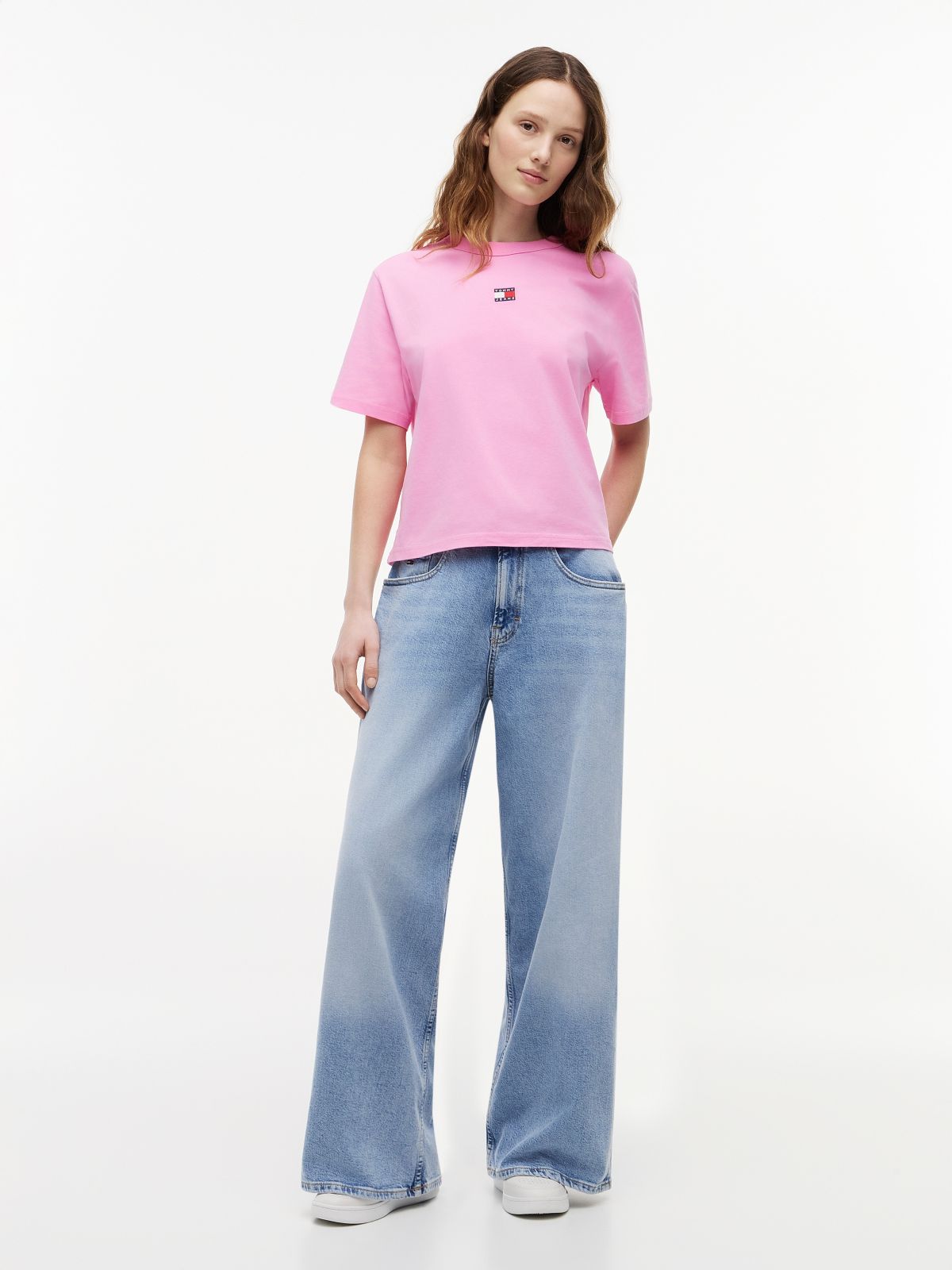 Charlie Mid Rise Loose Jeans — Blue
