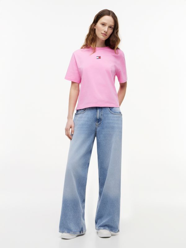 Charlie Mid Rise Loose Jeans — Blue