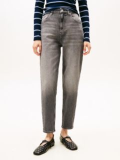 Mom Ultra High Rise Tapered Jeans — Grey 2