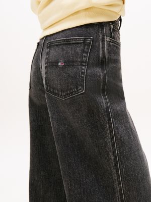 black claire mid rise relaxed jeans for women tommy jeans