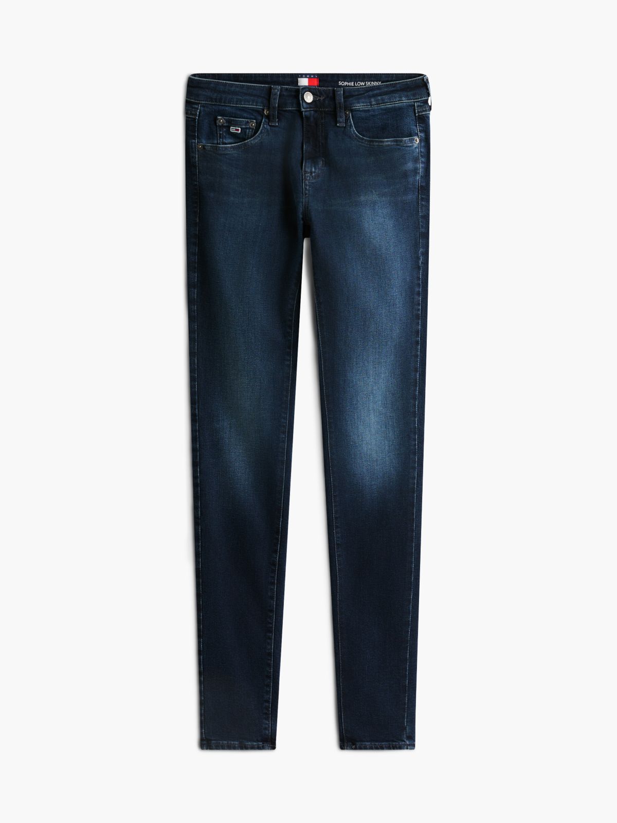 Sophie Low Rise Skinny Jeans — Blue