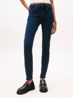Sophie Low Rise Skinny Faded Jeans — Blue 2