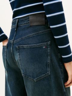 Mid Rise Loose Wide Leg Jeans — Blue 3