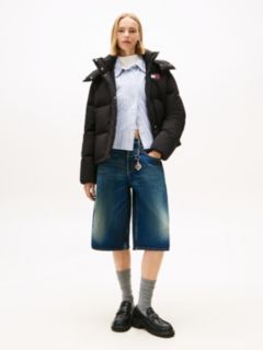 Down Hooded Alaska Puffer Jacket — Black 3