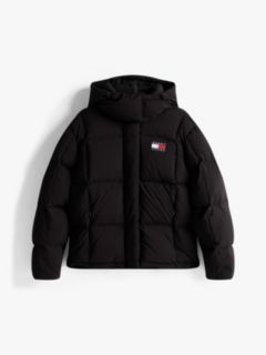 Down Hooded Alaska Puffer Jacket — Black 5
