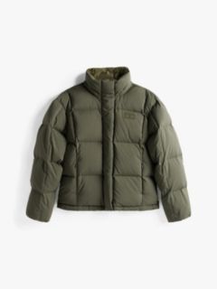 Down Hooded Alaska Puffer Jacket — Green 6