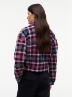 Wool Blend Trucker Jacket — Multi 4