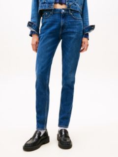 Mid Rise Slim Jeans — Blue 2