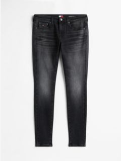 Low Rise Skinny Jeans — Black 5