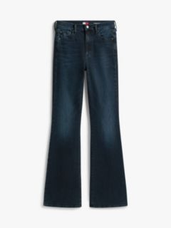 Sylvia High Rise Skinny Flared Jeans — Blue 5