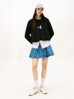 Teddy Fleece Zip-Thru Jacket — Black 3