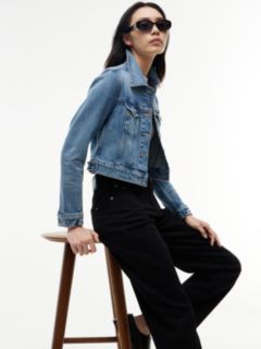 Kira Mid Rise Straight Black Jeans — Black 5