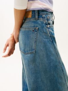 Ella High Rise Barrel Jeans — Blue 3