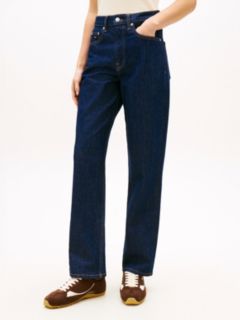 Layla High Rise Straight Jeans — Blue 2