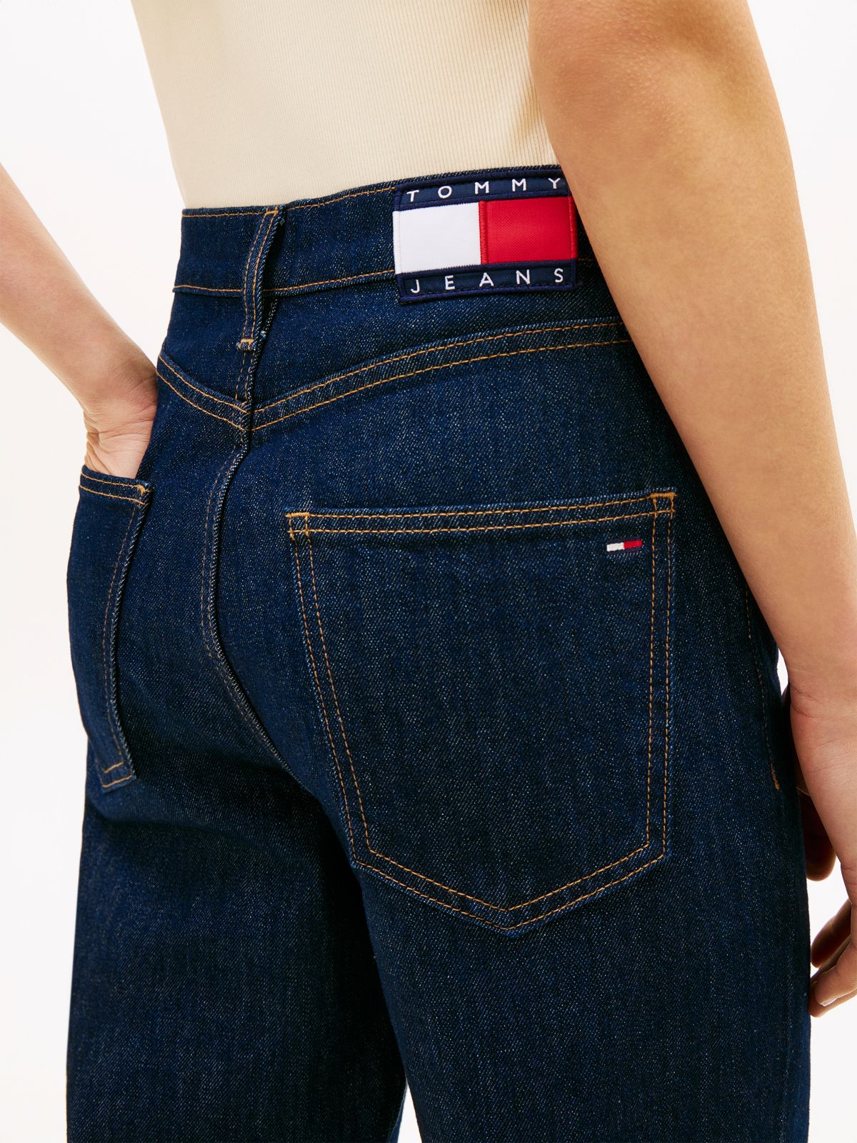 Layla High Rise Straight Jeans — Blue