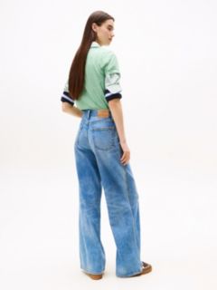 Claire Coolmax High Rise Wide Jeans — Blue 4